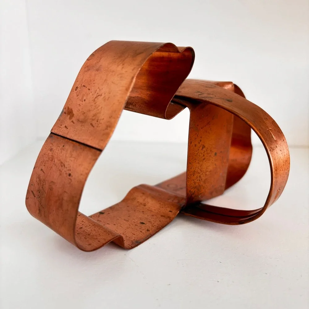 Handmade copper cookie